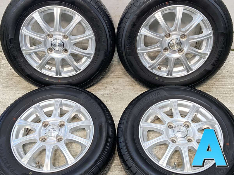 イエローハット PRACTIVA 145/80R13  /　 ZELERNA 4.0J+43 100-4穴 4本