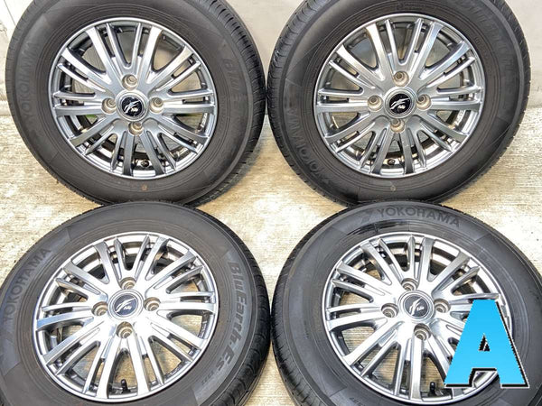 ヨコハマ ブルーアース-Es ES32 145/80R13  /　 FANG 4.0J+45 100-4穴 4本