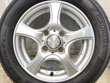 ヨコハマ ブルーアースES32 155/65R13  /　 VIOLENTO 4.0J+42 100-4穴 4本