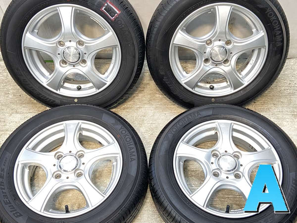 ヨコハマ ブルーアースES32 155/65R13  /　 VIOLENTO 4.0J+42 100-4穴 4本