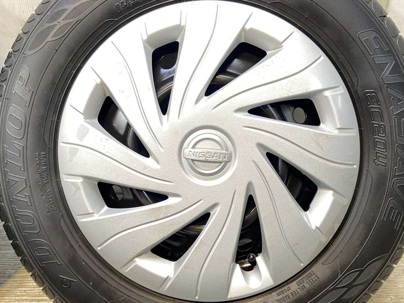 ダンロップ エナセーブ EC204 145/80R13  /日産純正  4.0J+ 100-4穴 4本