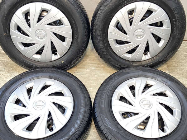 ダンロップ エナセーブ EC204 145/80R13  /日産純正  4.0J+ 100-4穴 4本