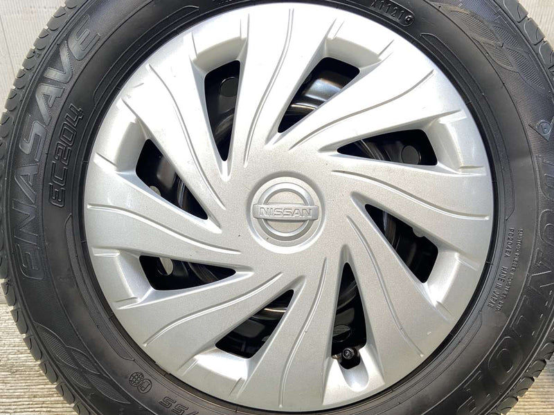 ダンロップ エナセーブ EC204 145/80R13  /日産純正  4.0J+ 100-4穴 4本