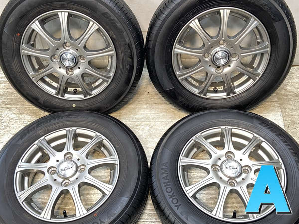 ヨコハマ ブルーアース-Es ES32 145/80R13  /　 DOS 4.0J+45 100-4穴 4本