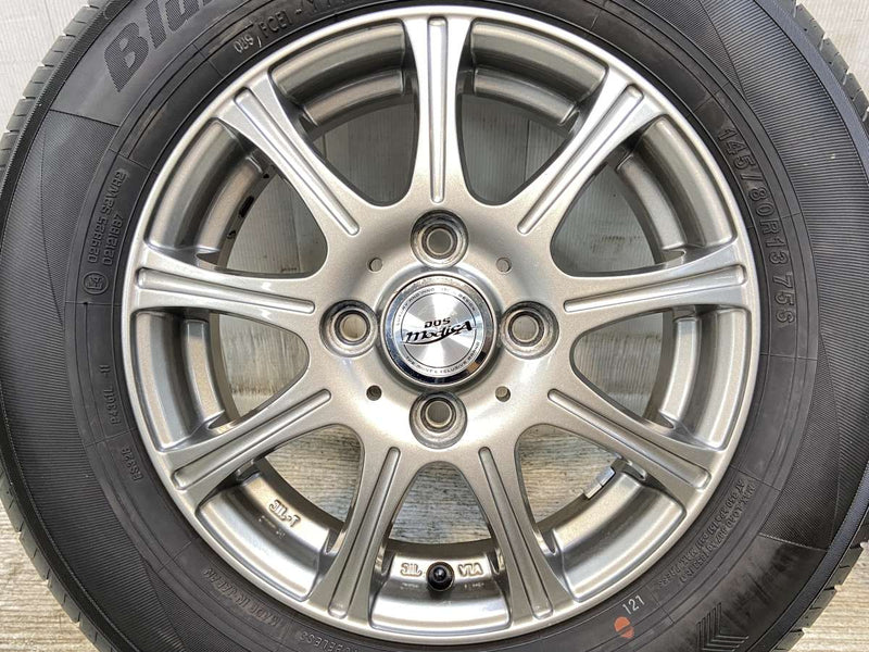 ヨコハマ ブルーアース-Es ES32 145/80R13  /　 DOS 4.0J+45 100-4穴 4本