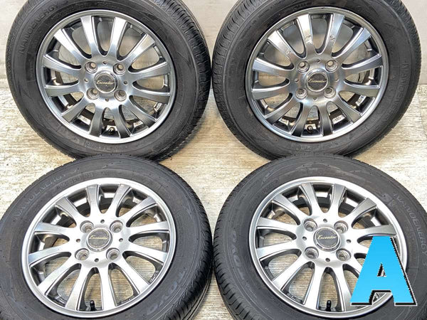 トーヨータイヤ ナノエナジー3 155/65R13  /　 エクシーダー 4.0J+45 100-4穴 4本