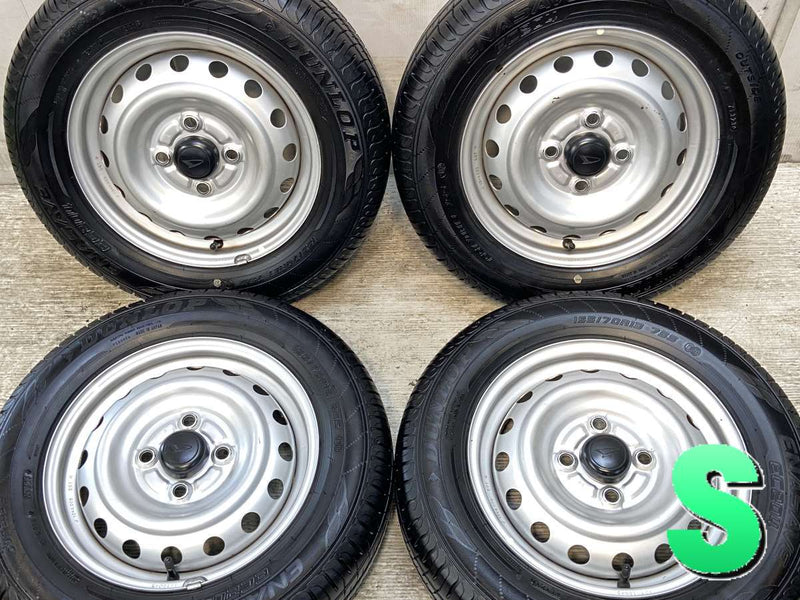 ダンロップ エナセーブ EC204 155/70R13  /ダイハツ純正  4.0J+ 100-4穴 4本