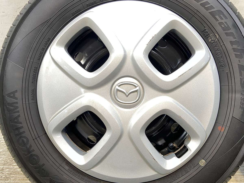 ヨコハマ ブルーアース-Es ES32 145/80R13  /マツダ純正  4.0J+ 100-4穴 4本