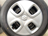ブリヂストン ネクストリー 155/65R13  /スズキ純正  4.0J+ 100-4穴 4本