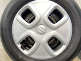 ブリヂストン ネクストリー 155/65R13  /スズキ純正  4.0J+ 100-4穴 4本