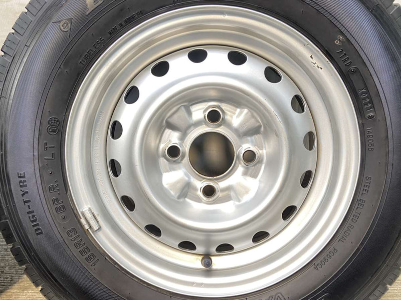 ダンロップ エナセーブ VAN01 165R13 6PR /日産純正  5.0J+ 100-4穴 4本