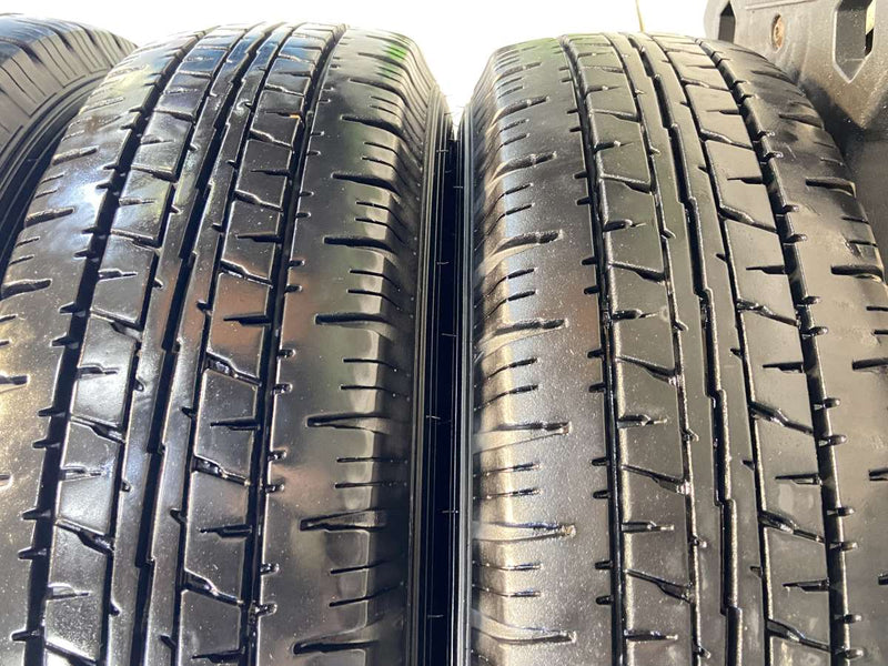 ダンロップ エナセーブ VAN01 165R13 6PR /日産純正  5.0J+ 100-4穴 4本