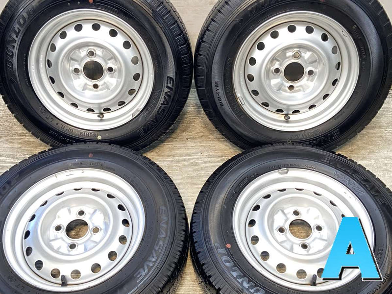 ダンロップ エナセーブ VAN01 165R13 6PR /日産純正  5.0J+ 100-4穴 4本