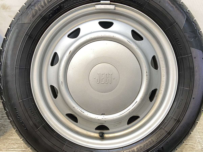 ブリヂストン NEWNO 155/65R13  /　 JECT LZ 4.0J+ 100/110/114.3-4穴 4本