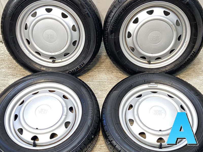 ブリヂストン NEWNO 155/65R13  /　 JECT LZ 4.0J+ 100/110/114.3-4穴 4本