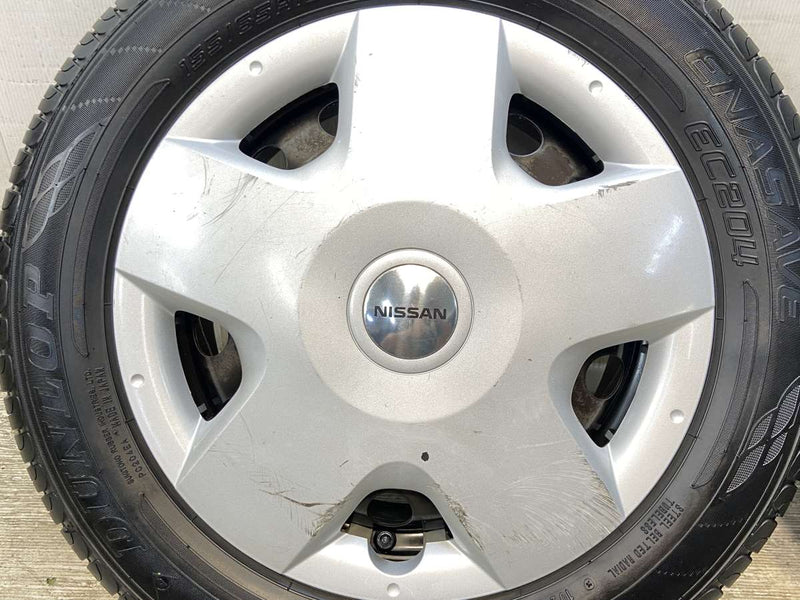 ダンロップ エナセーブ EC204 155/65R13  /日産純正  4.0J+ 100-4穴 4本