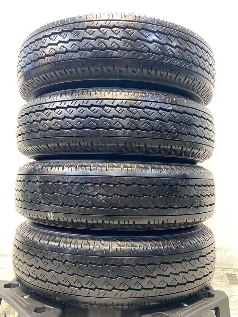 ブリヂストン V600 165R13 8PR /ダイハツ純正  5.0J+ 114.3-5穴 4本