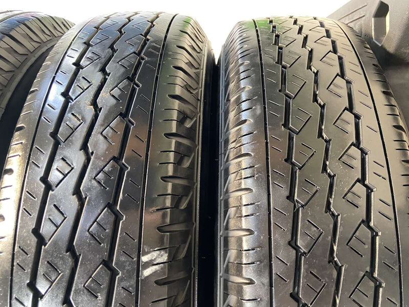 ブリヂストン V600 165R13 8PR /ダイハツ純正  5.0J+ 114.3-5穴 4本