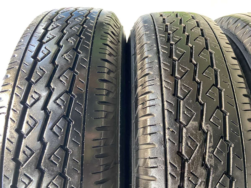ブリヂストン V600 165R13 8PR /ダイハツ純正  5.0J+ 114.3-5穴 4本