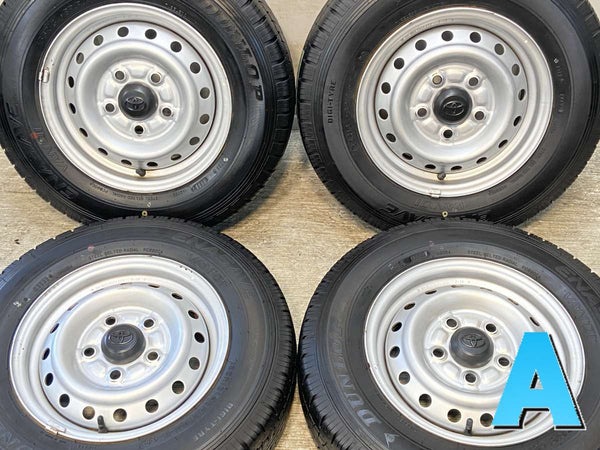 ダンロップ エナセーブ VAN01 165R13 8PR /トヨタ純正  5.0J+ 114.3-5穴 4本