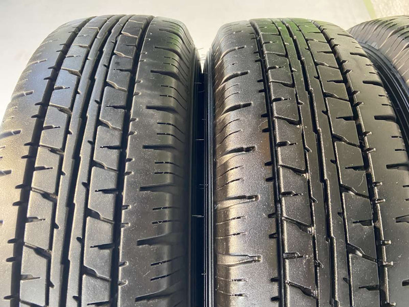 ダンロップ エナセーブ VAN01 165R13 8PR /トヨタ純正  5.0J+ 114.3-5穴 4本