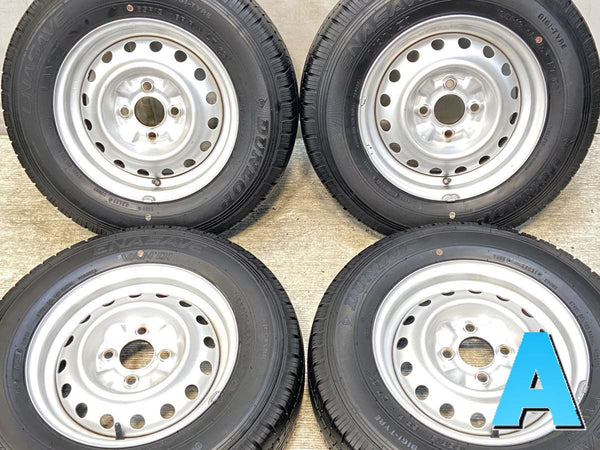 ダンロップ エナセーブ VAN01 165R13 6PR /日産純正  5.0J+ 100-4穴 4本