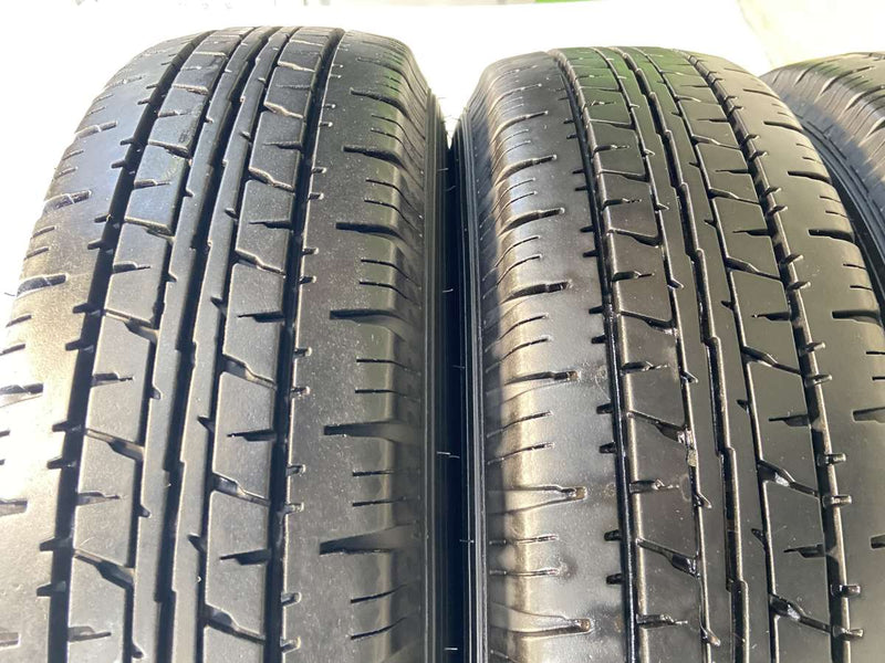 ダンロップ エナセーブ VAN01 165R13 6PR /日産純正  5.0J+ 100-4穴 4本