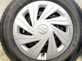ダンロップ エナセーブ EC204 145/80R13  /スズキ純正  4.0J+ 100-4穴 4本