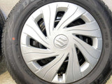 ダンロップ エナセーブ EC204 145/80R13  /スズキ純正  4.0J+ 100-4穴 4本