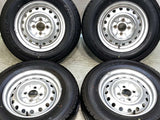 ダンロップ エナセーブ VAN01 165R13 6PR /日産純正  5.0J+ 100-4穴 4本