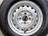ダンロップ エナセーブ VAN01 165R13 6PR /日産純正  5.0J+ 100-4穴 4本