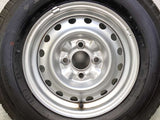 ダンロップ エナセーブ VAN01 165R13 6PR /日産純正  5.0J+ 100-4穴 4本