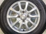 ブリヂストン エコピア NH200C 155/80R13  /　 SIBILLA NEXT IR-Z 5.0J+35 100-4穴 4本
