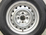 ブリヂストン V600 165R13 6PR /日産純正  5.0J+ 100-4穴 4本