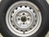ダンロップ エナセーブ VAN01 165R13 6PR /日産純正  5.0J+ 100-4穴 4本