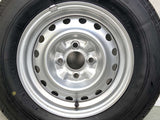 ブリヂストン RD-613 STEEL 165R13 6PR /日産純正  5.0J+ 100-4穴 4本