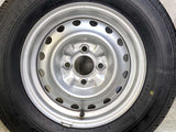ブリヂストン RD-613 STEEL 165R13 6PR /日産純正  5.0J+ 100-4穴 4本
