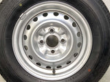 ブリヂストン RD-613 STEEL 165R13 6PR /日産純正  5.0J+ 100-4穴 4本