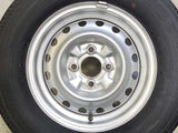 ブリヂストン RD-613 STEEL 165/80R13 90/88N LT /日産純正  5.0J+ 100-4穴 4本