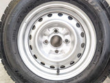 ダンロップ エナセーブ VAN01 165R13 6PR /日産純正  5.0J+ 100-4穴 4本