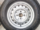 ダンロップ エナセーブ VAN01 165R13 6PR /日産純正  5.0J+ 100-4穴 4本