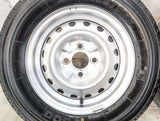 ブリヂストン V600 165R13 6PR /日産純正  5.0J+ 100-4穴 4本