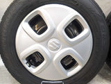 ダンロップ エナセーブ EC300 145/80R13  /スズキ純正  4.0J+ 100-4穴 4本