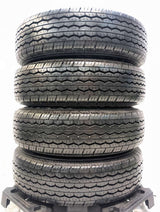 ブリヂストン RD-613 STEEL 165/80R13 90/88N LT /日産純正  5.0J+ 100-4穴 4本