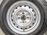 ブリヂストン RD-613 STEEL 165/80R13 90/88N LT /日産純正  5.0J+ 100-4穴 4本