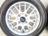 ブリヂストン ネクストリー 155/65R13  /　 S-HOLD 4.0J+42 100-4穴 4本