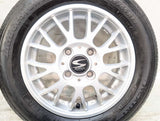 ブリヂストン ネクストリー 155/65R13  /　 S-HOLD 4.0J+42 100-4穴 4本