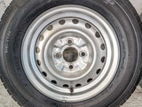 ダンロップ エナセーブ VAN01 165R13 6PR /日産純正  5.0J+ 100-4穴 4本