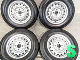 ブリヂストン RD-613 STEEL 165/80R13 90/98N LT /日産純正  5.0J+ 100-4穴 4本