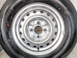 ブリヂストン RD-613 STEEL 165/80R13 90/98N LT /日産純正  5.0J+ 100-4穴 4本